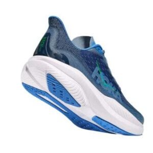 ⁦Hoka Mach 6 Blue/Thunder Blue – נעלי ריצה קלות ומהירות עם שיכוך מתקדם⁩ – תמונה ⁦3⁩