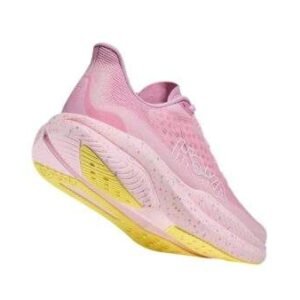 Hoka Mach 6 נעלי ריצה קלות ומהירות עם ריכוך 'Twilight/Lemonade Pink' – תמונה 3