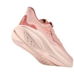 Hoka Mach 6 Latte/Blush Pink – נעלי ריצה קלות ומהירות עם שיכוך מתקדם – תמונה 3