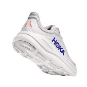 Hoka Bondi 9 Wide Grey/Ultramarine – נעלי ריצה רחבות עם ריפוד מתקדם – תמונה 3