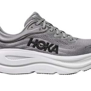 Hoka Bondi 9 Wide Grey Star – נעלי ריצה רחבות עם ריפוד מתקדם – תמונה 1
