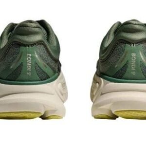 Hoka Bondi 9 Wide Green – נעלי ריצה רחבות עם ריפוד מתקדם – תמונה 5