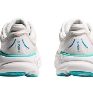 ⁦Hoka Bondi 9 Wide White/Blue – נעלי ריצה רחבות עם ריפוד מתקדם⁩ – תמונה ⁦5⁩