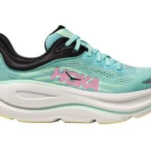 Hoka Bondi 9 נעלי ריצה מרופדות ונוחות 'Spark/Mint Blue' – תמונה 1
