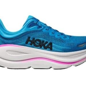 ⁦Hoka Bondi 9 Wide Sky Blue/Neon Foxy – נעלי ריצה רחבות עם ריפוד מתקדם⁩ – תמונה ⁦1⁩