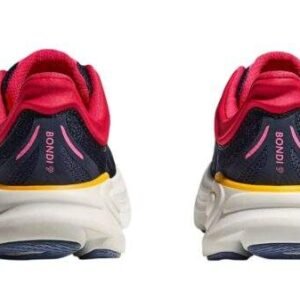 Hoka Bondi 9 Wide נעלי ריצה רחבות עם ריכוך ותמיכה 'Navy/Twilight' – תמונה 5