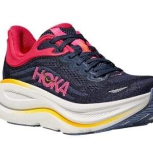 Hoka Bondi 9 Wide נעלי ריצה רחבות עם ריכוך ותמיכה 'Navy/Twilight' – תמונה 2