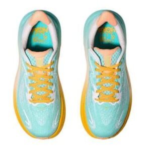 Hoka Clifton 10 Wide Shimmering Blue/White – נעלי ריצה רחבות עם ריפוד מתקדם – תמונה 4
