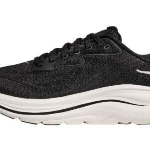 Hoka Clifton 10 Wide Black/White – נעלי ריצה רחבות עם ריפוד מתקדם – תמונה 2