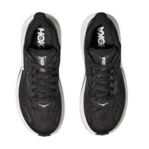 Hoka Clifton 10 Wide Black/White – נעלי ריצה רחבות עם ריפוד מתקדם – תמונה 3