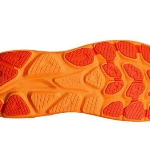 Hoka Clifton 10 Wide Frost/Orange – נעלי ריצה רחבות עם ריפוד מתקדם – תמונה 3