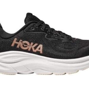 ⁦Hoka Clifton 10 נעלי ריצה קלות ומרופדות 'Black/Rose Gold'⁩ – תמונה ⁦1⁩