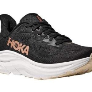 ⁦Hoka Clifton 10 נעלי ריצה קלות ומרופדות 'Black/Rose Gold'⁩ – תמונה ⁦2⁩