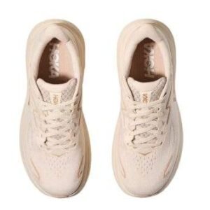 Hoka Clifton 10 Wide Vanilla/White – נעלי ריצה רחבות עם ריפוד קליל – תמונה 4