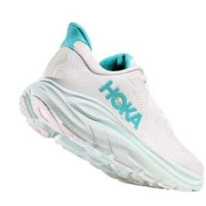 ⁦Hoka Clifton 10 Wide White/Blue Sielo – נעלי ריצה רחבות עם ריפוד קליל⁩ – תמונה ⁦3⁩