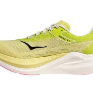 ⁦Hoka Rocket X 3 Sunlight Neon Hoka Citrus – נעלי ריצה קלות עם שיכוך מתקדם⁩ – תמונה ⁦2⁩