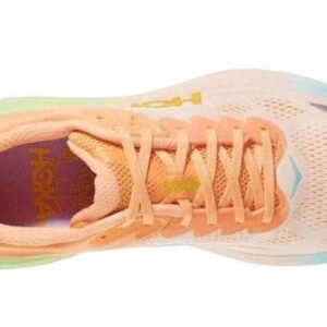 Hoka Bondi 9 Wide Frost Pale Tangerine – נעלי ריצה רחבות עם שיכוך מתקדם – תמונה 4
