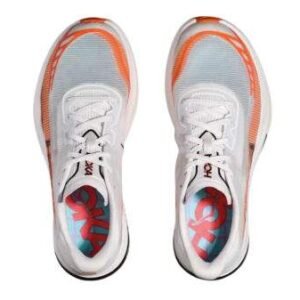 Hoka Cielo X1 2.0 White Real Red – נעלי ריצה קלות עם שיכוך מתקדם – תמונה 4
