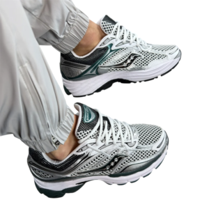 Saucony ProGrid Omni 9 Pine Green נעלי סניקרס יוניסקס בעיצוב רטרו לנוחות יומיומית – תמונה 8