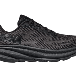 ⁦Hoka Clifton 9 נעלי ריצה רחבות ומרופדות 'Black'⁩ – תמונה ⁦1⁩