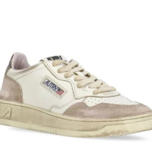 Autry Medalist Super Vintage Lace-Up סניקרס – תמונה 3