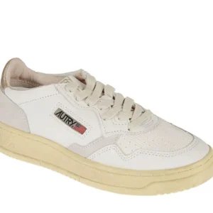 ⁦Autry Logo-Patch Lace-Up סניקרס⁩ – תמונה ⁦2⁩