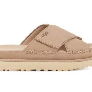 UGG Goldenstar Cross Sandals Driftwood – סנדלי נשים בעיצוב רצועות מוצלבות – תמונה 1