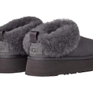 UGG Women’s Tazzelle Obsidian – נעלי בית לנשים בצבע שחור פחם – תמונה 4