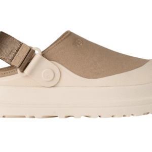 UGG Women’s GoldenGlow Canvas Clog Mustard Seed – כפכפי פלטפורמה לנשים בגוון חרדל