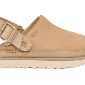 UGG Women’s Goldenstar Villa Clog Mustard Seed – כפכפי פלטפורמה לנשים בצבע בז׳