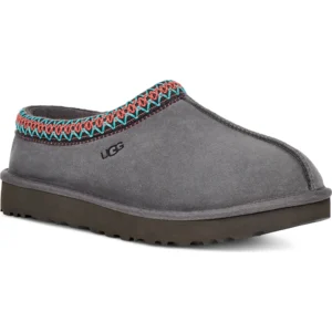 UGG Tasman Slippers Grey – נעלי בית לנשים בצבע אפור – תמונה 2