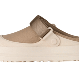 UGG Women’s GoldenGlow Canvas Clog Mustard Seed – כפכפי פלטפורמה לנשים בגוון חרדל – תמונה 2