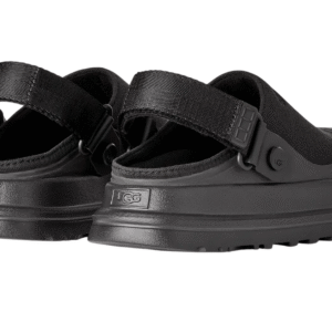 UGG Women’s GoldenGlow Canvas Clog Black – כפכפי פלטפורמה לנשים בצבע שחור – תמונה 4