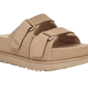 UGG Goldenstar Hi Slide Sand כפכפי UGG עם פלטפורמה עמידה למים – תמונה 2