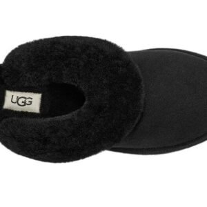 ⁦UGG Classic Slipper II Black – נעלי בית לנשים בצבע שחור⁩ – תמונה ⁦4⁩