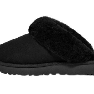 ⁦UGG Classic Slipper II Black – נעלי בית לנשים בצבע שחור⁩ – תמונה ⁦2⁩