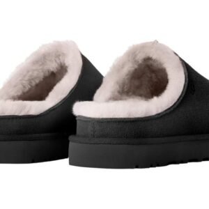 ⁦UGG Women’s Greenport Slide Black – כפכפי נשים בצבע שחור⁩ – תמונה ⁦4⁩