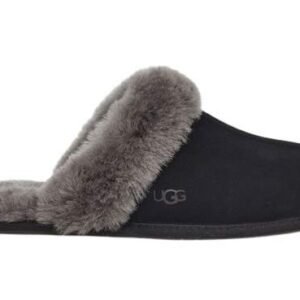 UGG Scuffette II Black – נעלי בית לנשים בצבע שחור