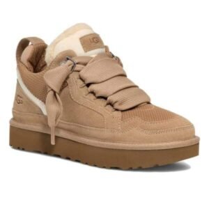 UGG Lowel Wheat נעלי UGG עם סוליית פלטפורמה ופרוות כבשים – תמונה 4