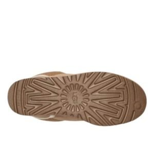 UGG Lowel Wheat נעלי UGG עם סוליית פלטפורמה ופרוות כבשים – תמונה 6