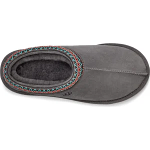 UGG Tasman Slippers Grey – נעלי בית לנשים בצבע אפור – תמונה 4