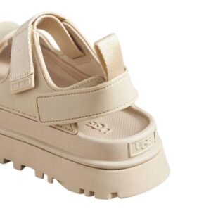 ⁦UGG GoldenGlow Sandal Sea Salt כפכפי UGG קלים עם פלטפורמה⁩ – תמונה ⁦5⁩