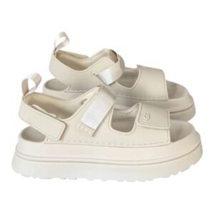 ⁦UGG GoldenGlow Sandal Sea Salt כפכפי UGG קלים עם פלטפורמה⁩ – תמונה ⁦7⁩