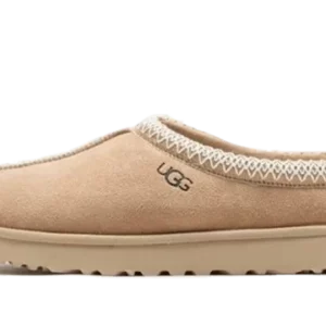 UGG Tasman Slippers Mustard Seed נעלי UGG מעור עם פרוות כבשים